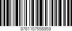 Código de barras (EAN, GTIN, SKU, ISBN): '9781107556959'