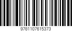 Código de barras (EAN, GTIN, SKU, ISBN): '9781107615373'