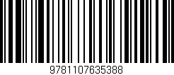 Código de barras (EAN, GTIN, SKU, ISBN): '9781107635388'