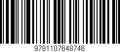 Código de barras (EAN, GTIN, SKU, ISBN): '9781107648746'
