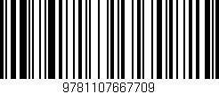 Código de barras (EAN, GTIN, SKU, ISBN): '9781107667709'