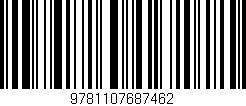 Código de barras (EAN, GTIN, SKU, ISBN): '9781107687462'