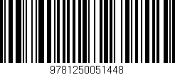 Código de barras (EAN, GTIN, SKU, ISBN): '9781250051448'