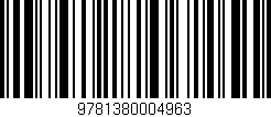 Código de barras (EAN, GTIN, SKU, ISBN): '9781380004963'