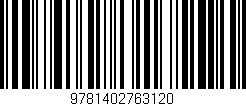 Código de barras (EAN, GTIN, SKU, ISBN): '9781402763120'
