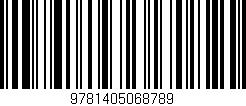 Código de barras (EAN, GTIN, SKU, ISBN): '9781405068789'
