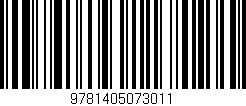Código de barras (EAN, GTIN, SKU, ISBN): '9781405073011'