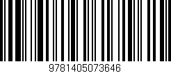 Código de barras (EAN, GTIN, SKU, ISBN): '9781405073646'