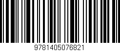 Código de barras (EAN, GTIN, SKU, ISBN): '9781405076821'