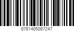 Código de barras (EAN, GTIN, SKU, ISBN): '9781405087247'
