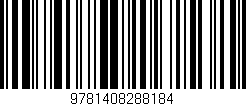 Código de barras (EAN, GTIN, SKU, ISBN): '9781408288184'