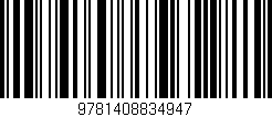 Código de barras (EAN, GTIN, SKU, ISBN): '9781408834947'