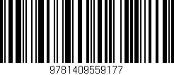 Código de barras (EAN, GTIN, SKU, ISBN): '9781409559177'