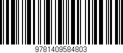 Código de barras (EAN, GTIN, SKU, ISBN): '9781409584803'