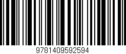Código de barras (EAN, GTIN, SKU, ISBN): '9781409592594'