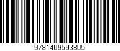Código de barras (EAN, GTIN, SKU, ISBN): '9781409593805'