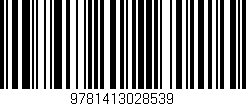 Código de barras (EAN, GTIN, SKU, ISBN): '9781413028539'