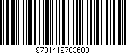 Código de barras (EAN, GTIN, SKU, ISBN): '9781419703683'