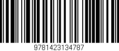 Código de barras (EAN, GTIN, SKU, ISBN): '9781423134787'