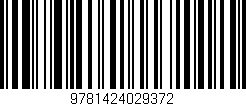 Código de barras (EAN, GTIN, SKU, ISBN): '9781424029372'