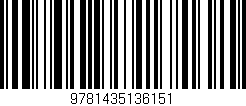 Código de barras (EAN, GTIN, SKU, ISBN): '9781435136151'