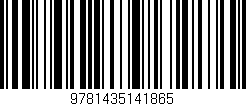 Código de barras (EAN, GTIN, SKU, ISBN): '9781435141865'
