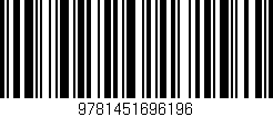 Código de barras (EAN, GTIN, SKU, ISBN): '9781451696196'