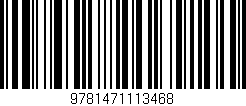 Código de barras (EAN, GTIN, SKU, ISBN): '9781471113468'