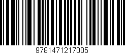 Código de barras (EAN, GTIN, SKU, ISBN): '9781471217005'