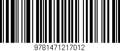 Código de barras (EAN, GTIN, SKU, ISBN): '9781471217012'