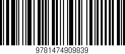 Código de barras (EAN, GTIN, SKU, ISBN): '9781474909839'