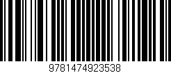 Código de barras (EAN, GTIN, SKU, ISBN): '9781474923538'