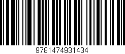 Código de barras (EAN, GTIN, SKU, ISBN): '9781474931434'
