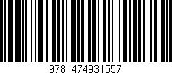 Código de barras (EAN, GTIN, SKU, ISBN): '9781474931557'