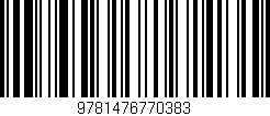 Código de barras (EAN, GTIN, SKU, ISBN): '9781476770383'