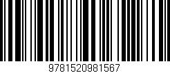Código de barras (EAN, GTIN, SKU, ISBN): '9781520981567'