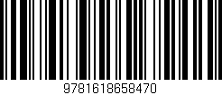 Código de barras (EAN, GTIN, SKU, ISBN): '9781618658470'