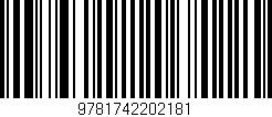 Código de barras (EAN, GTIN, SKU, ISBN): '9781742202181'
