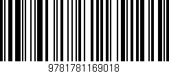 Código de barras (EAN, GTIN, SKU, ISBN): '9781781169018'