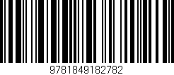 Código de barras (EAN, GTIN, SKU, ISBN): '9781849182782'