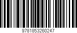 Código de barras (EAN, GTIN, SKU, ISBN): '9781853260247'