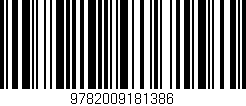 Código de barras (EAN, GTIN, SKU, ISBN): '9782009181386'