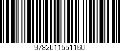 Código de barras (EAN, GTIN, SKU, ISBN): '9782011551160'