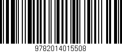 Código de barras (EAN, GTIN, SKU, ISBN): '9782014015508'