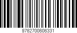 Código de barras (EAN, GTIN, SKU, ISBN): '9782700606331'