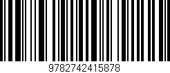 Código de barras (EAN, GTIN, SKU, ISBN): '9782742415878'