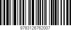 Código de barras (EAN, GTIN, SKU, ISBN): '9783126762007'