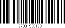 Código de barras (EAN, GTIN, SKU, ISBN): '9783193019011'