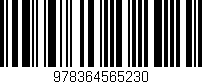 Código de barras (EAN, GTIN, SKU, ISBN): '978364565230'