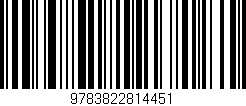 Código de barras (EAN, GTIN, SKU, ISBN): '9783822814451'